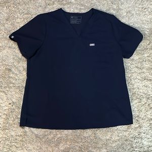 Fig Scrub Top XXL